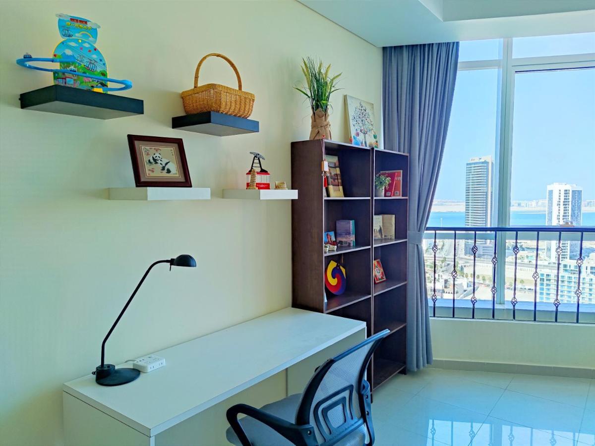 Abu Dhabi Cozy Mangrove View, Seaview 1 Bedroom 1 Partition Apartment Not Hotel Eksteriør bilde