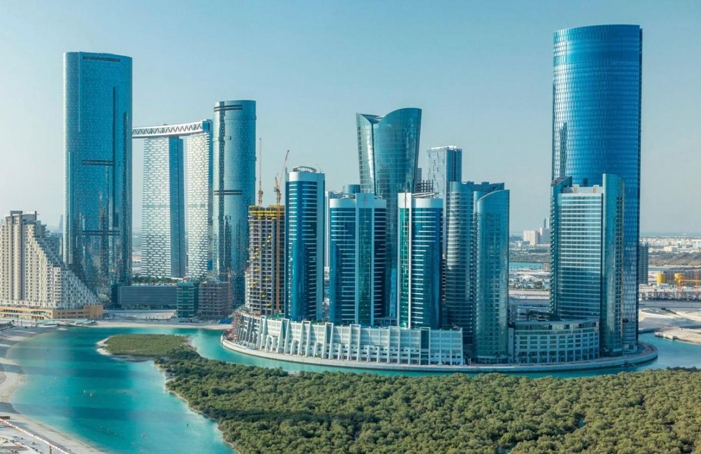 Abu Dhabi Cozy Mangrove View, Seaview 1 Bedroom 1 Partition Apartment Not Hotel Eksteriør bilde